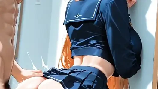 Hentai anime - arkadaşımın aldatan kız arkadaşı bana götünü veriyor ve orgazm oluyor