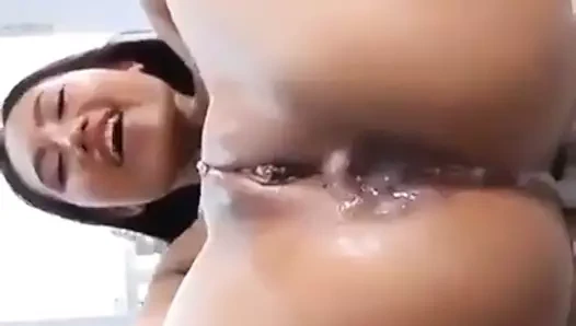 Asya anal Creampie