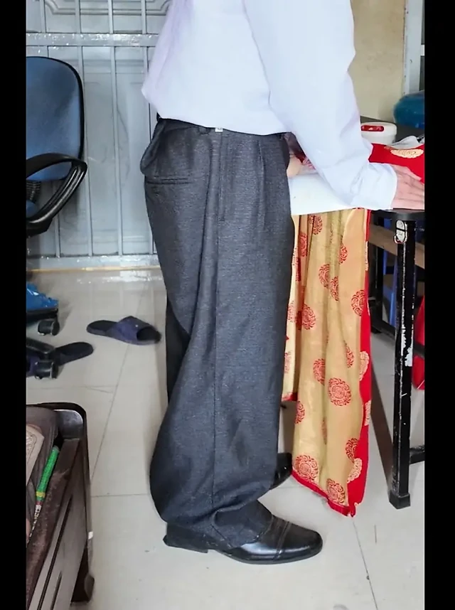 Old Man in Clothes Sex