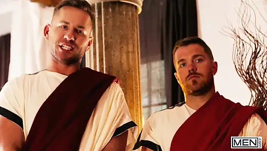 Erkekler - sezar mrdeepvoice buharlı bir gladyatör karşılaşmasında dom kralının yarağı üzerinde taht iddia ediyor