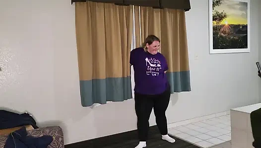 Büyük zenci için soyunuyor