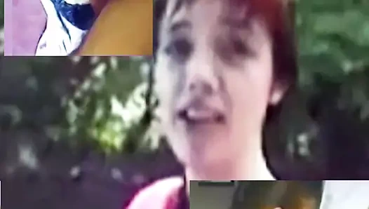 Kampta bulunan lezzetli 19 yaşındaki twink