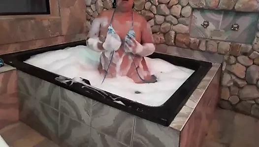 Motelin jakuzisinde görüntüle