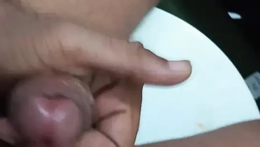 Banyoya gittim ve kendimi rahatlattım.