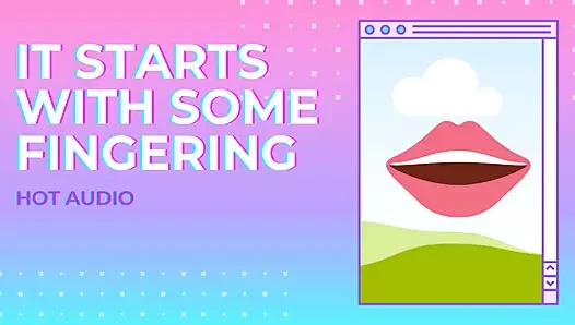 Biraz parmaklamayla başlıyor (sadece seksi ses)