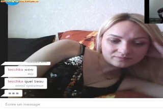 Leschiska bonne salope russe en cam