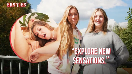 Ersties - ateşli Ukraynalı sarışın Amerikalı bir kızla ateşli lezbiyen seks yapıyor