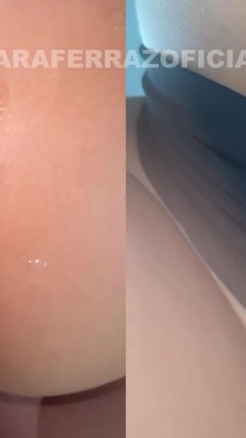 Emotional moment from "It filled my pussy with so much milk that it even overflowed!"