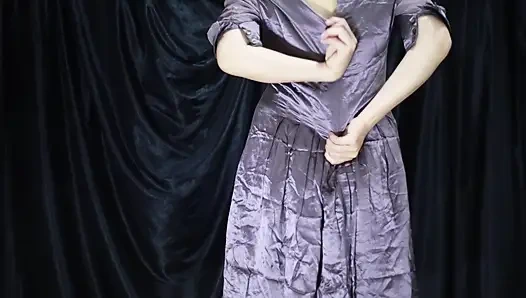 Try On Haul My New Satin Silk Lingerie and pajamas