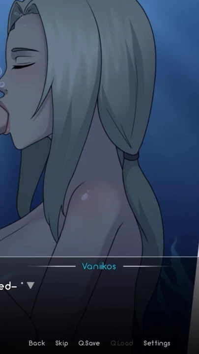 Naruto: Kunoichi Trainer - Virgin Blonde MILF Tsunade With Perfect Body Has Her First Sex In Public Underwater With An… | Clip 1