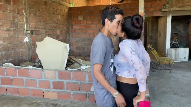 I request an electrical technician and he ends up fucking my pussy and taking my milk from my tits