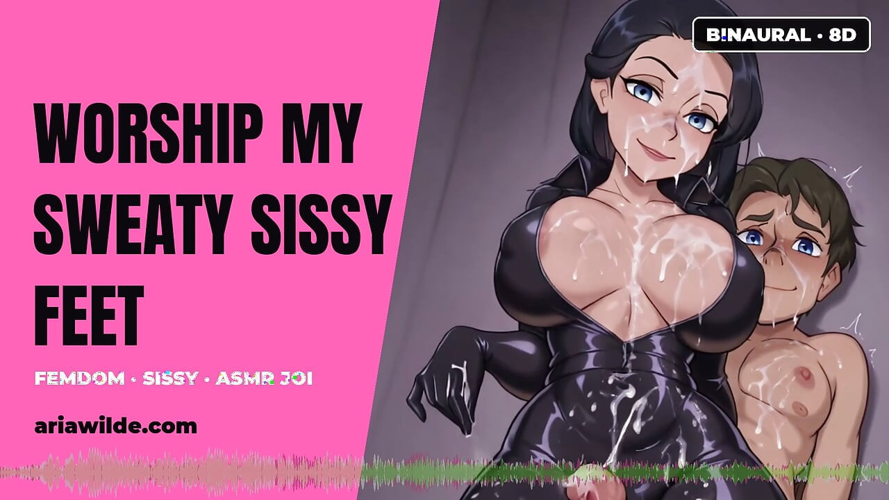 Terli Sissy Ayaklarımı Tapın Femdom ASMR JOI BİNAURAL