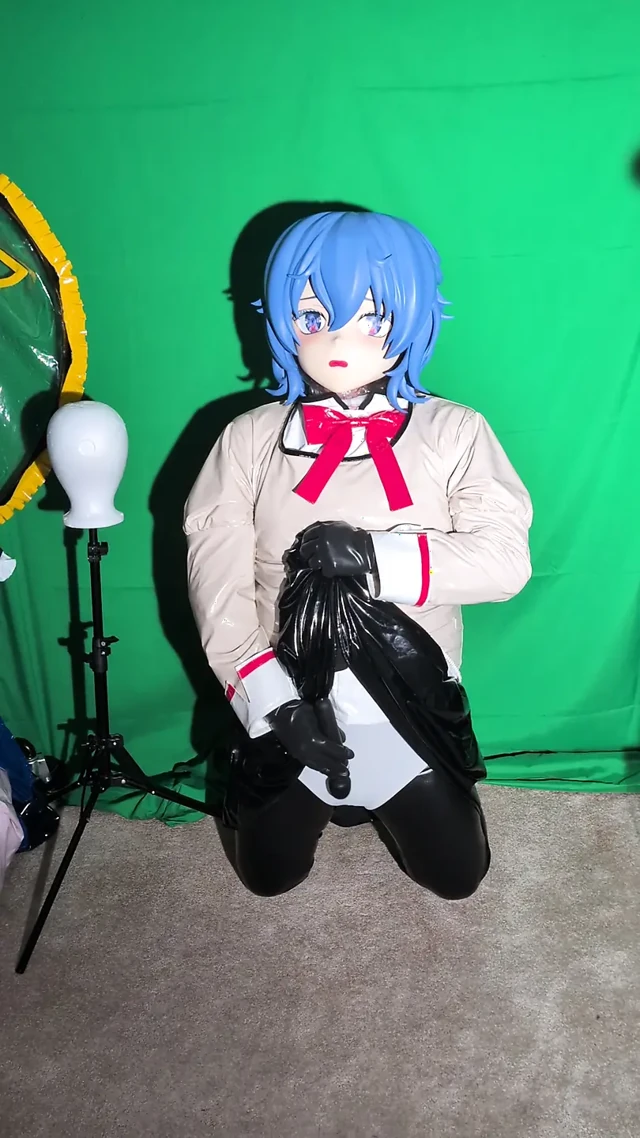PVC Kigurumi Cosplayer Madoka Üniforma Vibratör ve Nefes Oyunları