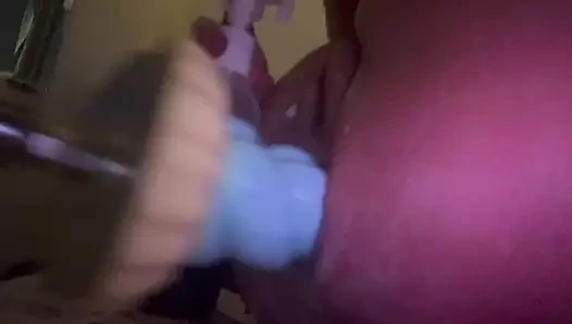 Fahişenin sarkan kova amcığı