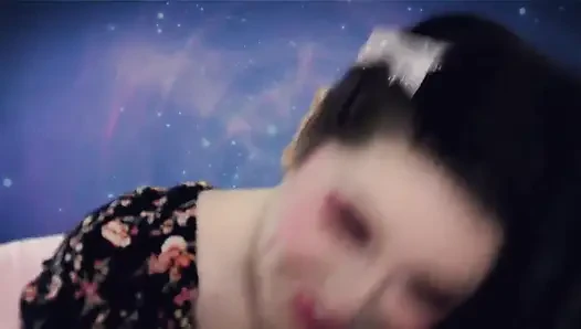Pink Lipstick on Plexiglass Asmr