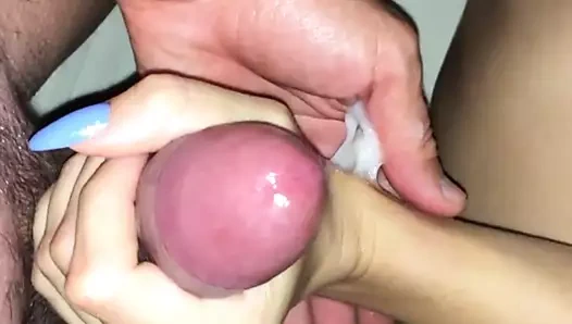 üvey kardeşim için handjob