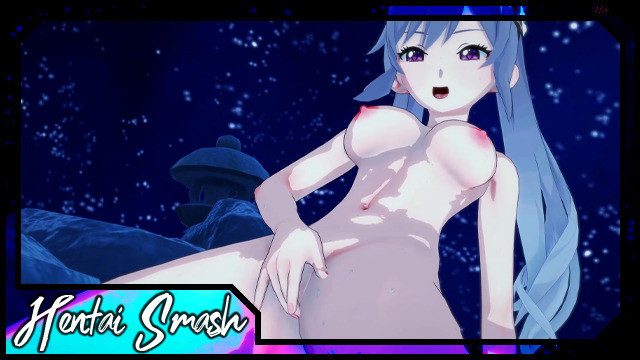 Keqing orgazm olana kadar mastürbasyon yapar. genshin etkisi hentai.