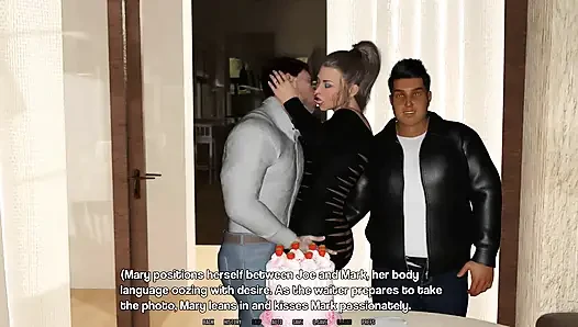 Karıma sürpriz: azgın boğadan ve ateşli evli kadından gavatlara doğru aşağılama - bölüm 3