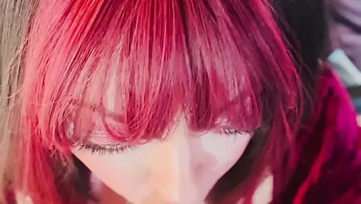 Kadife ve sigara! Tina Snua chain sigara içiyor 2 mantar 100 sigara - sürüklenen omi ome snap sigara içeni içine alıyor