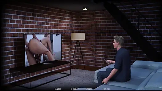 Sürtük kasaba 7 bölüm 3 - mastürbasyon yapıyor ve yakalanıyor