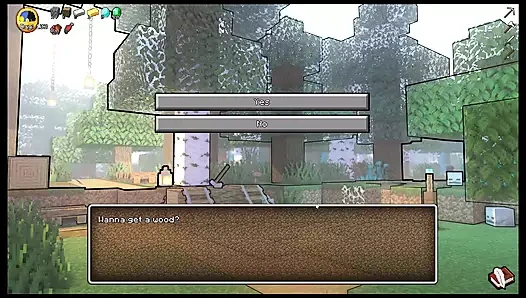 Hornycraft – minecraft parodi hentai oyunu ep.24, sarmaşık kız bana derin boğaz oral seks verdi
