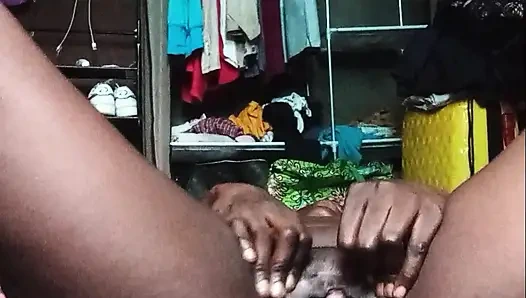 Siyah kalın amcık Virginia çok ıslak ve sulu