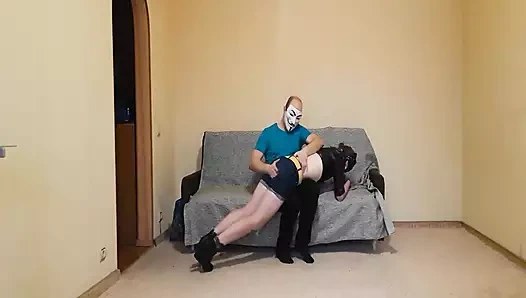 Erkek arkadaş seansı #32 şaplak