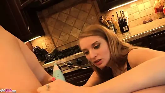 Lezbiyen kız var seks ile sihirli değnek