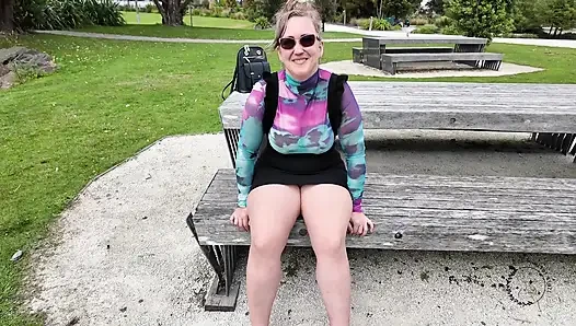 Rotorua vlog: kasabada yürürken titreyen kedicik amcığımın derinliklerinde