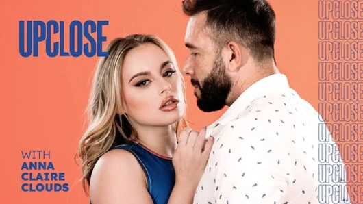 Yakın çekim - muhteşem yaramaz sarışın Anna Claire Clouds Will Pounder tarafından sert sikilmek istiyor