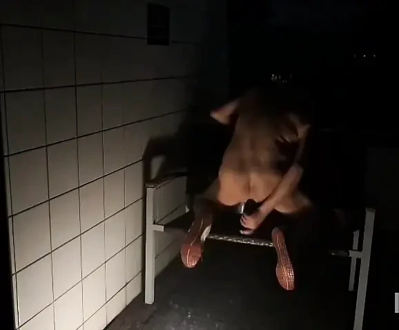 Açık havada mit 40 cm dildo