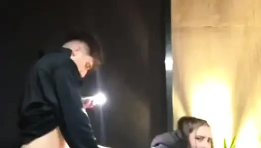 Çığlık atan fahişe amımı telo'da kırdı