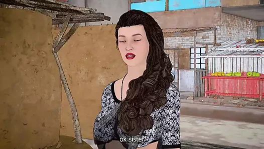 Desi Bhabhi fucked by a stranger at his step sister's house