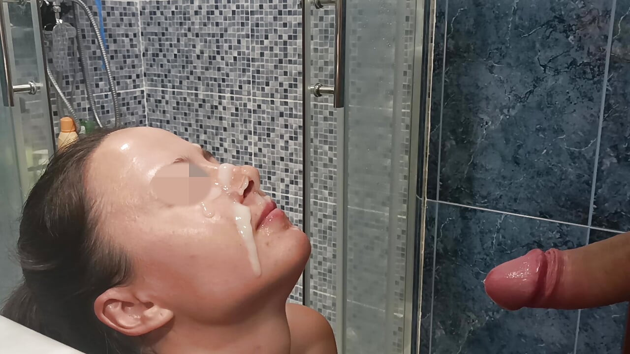 Amatör yüze boşalma