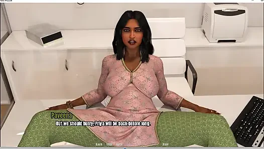 Büyükannenin evi - desi hamile evli kadın göğüslerini sağıyor
