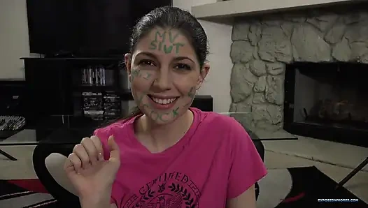 Yüze boşalma teşhiri fahişe Miranda Miller