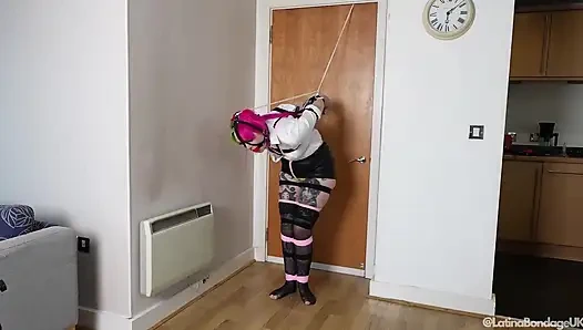 Mimi's Ultimate Bondage Ordeal: Secretary Tied Tight, Gagged, and Mercilessly Tormented!