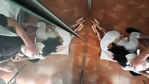 MILF Blowjob with Big Cumshot in Mouth