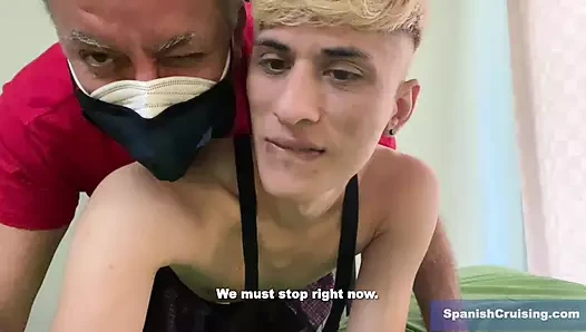 Baba chris sikikleri bir twink