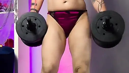 Dumbbell çömelme talimatları