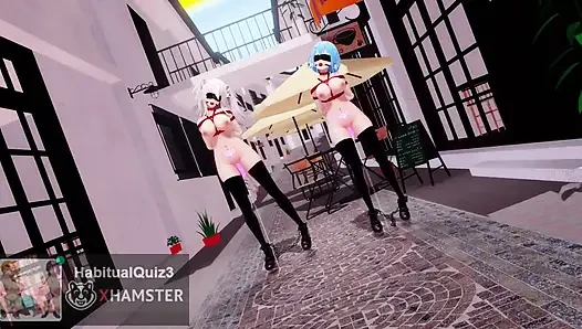 mmd r18 shishi lamy heart pie dans salonu sikiş sert dildo ahegao seks dansı halka açık grup seks 3d hentai