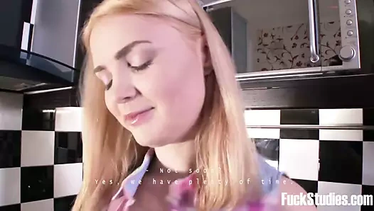 Teenmegaworld - lolly küçük - sarışın öğrenci ile sıcak seks