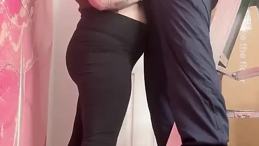 Merdivenlerde oral seks