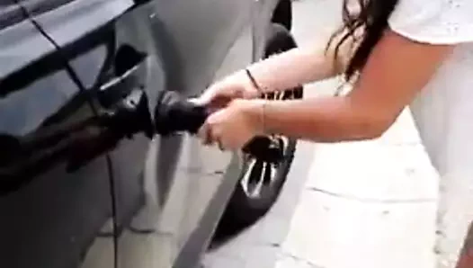 Latina sürtük ile bbc yapay penis