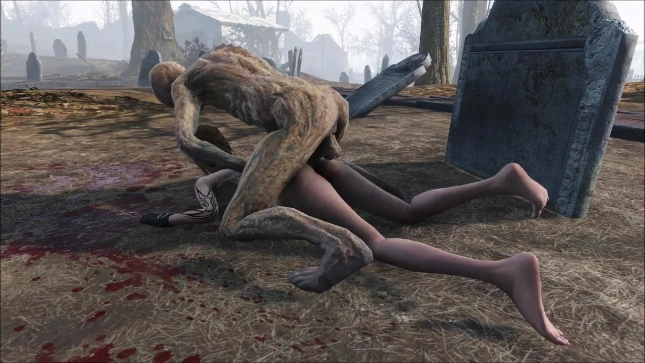 Fallout 4 Cimetery