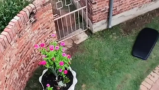 Drone'mla uçarken komşularımı sikişirken yakaladım