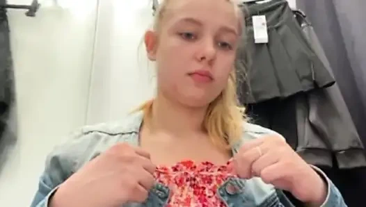 Crazy fucking in the changing room