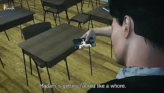 Hintli teyze öğretmen kocasını aldattıktan sonra öğrenci tarafından sikiliyor - ev ödevi seks