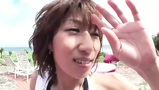 Randy esmer kumsalda adamın direğini emer