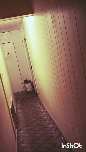Ohio SexyDixie27, прогулка в коридоре